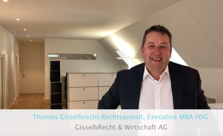 Geordnete Geschäftsaufgabe Liquidation Thomas Gisselbrecht Video Interview St Galler Nachfolge