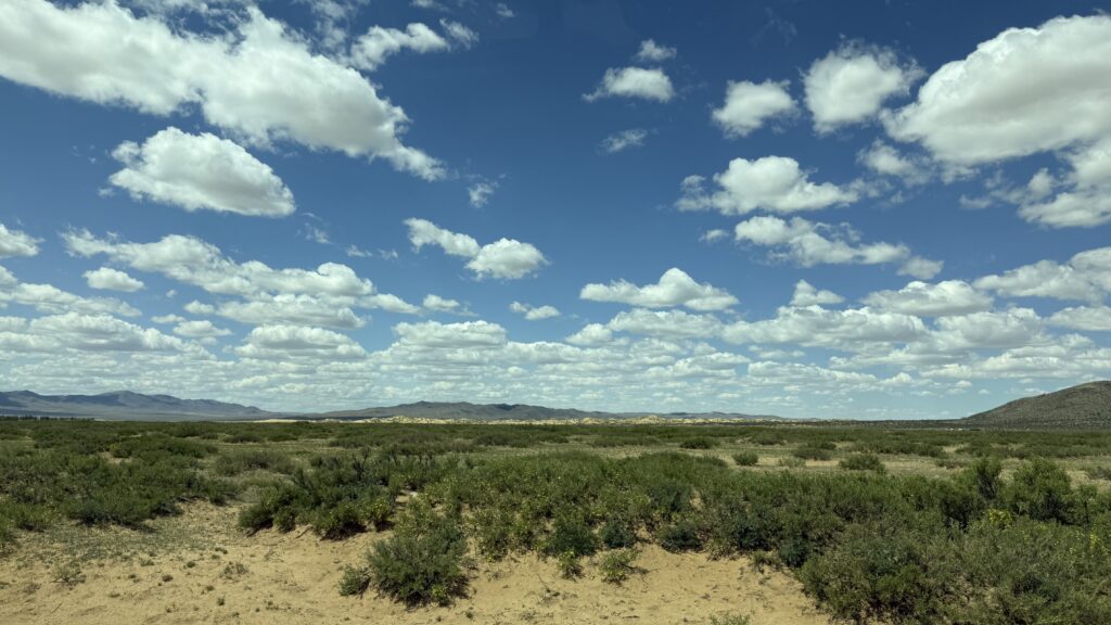 Paysage en Mongolie